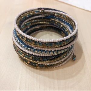 Beads bracelet cuff spring Boho Chic